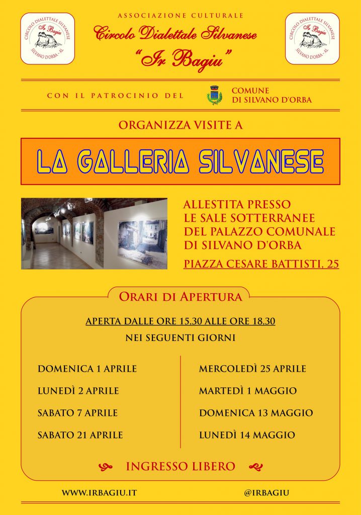Manifesto apertura Galleria 01-2018